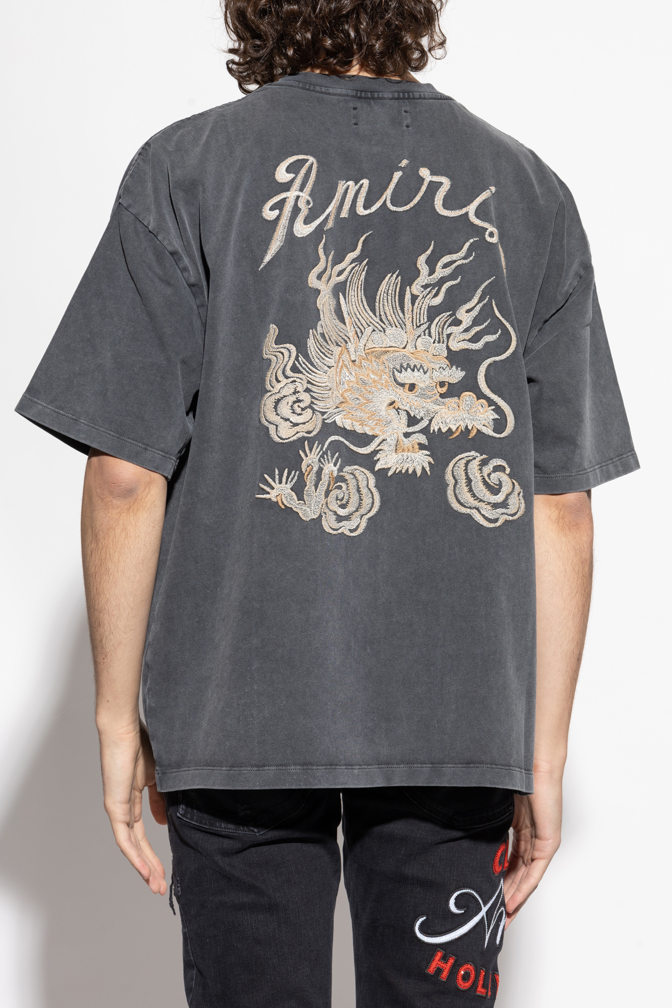 Amiri T-shirt with logo | Men's Clothing | Vitkac